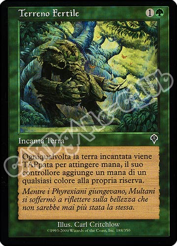 188 / 350 Terreno Fertile comune (IT) -NEAR MINT-