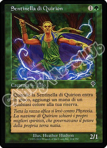 204 / 350 Sentinella di Quirion comune (IT) -NEAR MINT-