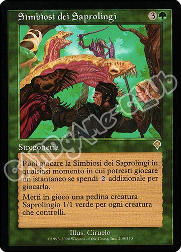 209 / 350 Simbiosi di Saprolingi rara (IT) -NEAR MINT-