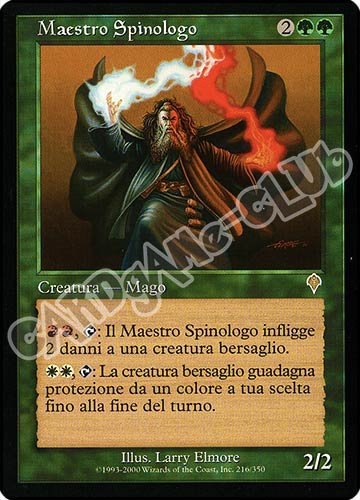 216 / 350 Maestro Spinologo rara (IT) -NEAR MINT-