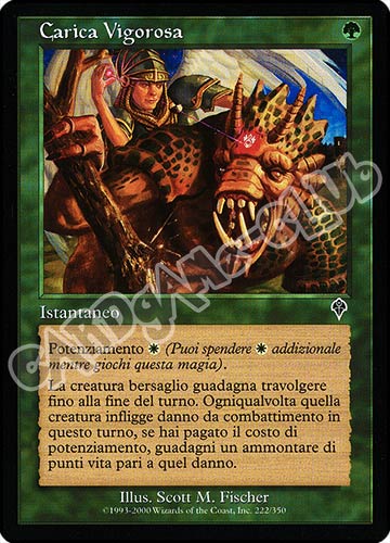 222 / 350 Carica Vigorosa comune (IT) -NEAR MINT-