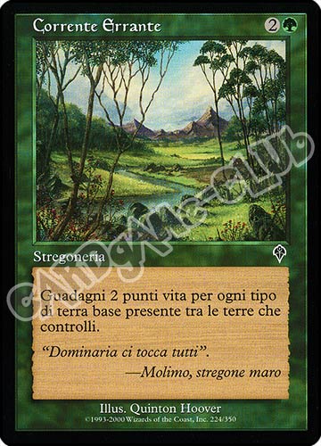 224 / 350 Corrente Errante comune (IT) -NEAR MINT-