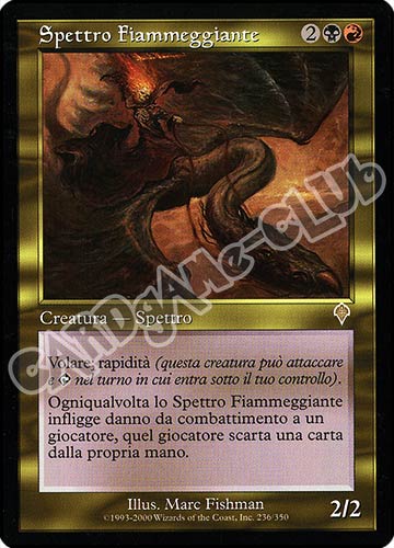 236 / 350 Spettro Fiammeggiante rara (IT) -NEAR MINT-