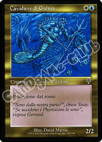 248 / 350 Cavaliere di Galina comune (IT) -NEAR MINT-