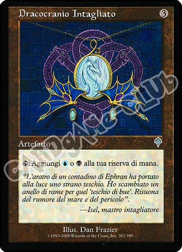 302 / 350 Dracocranio Intagliato non comune (IT) -NEAR MINT-