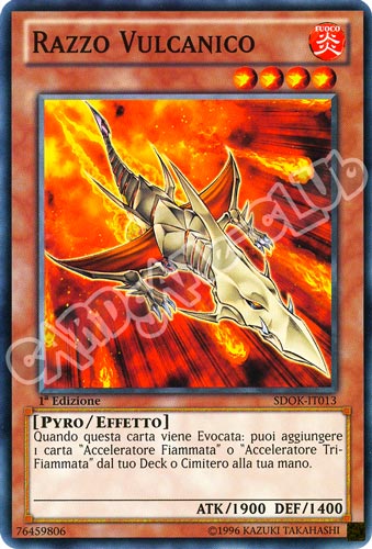 SDOK-IT013 Razzo Vulcanico comune 1a Edizione (IT) -NEAR MINT-