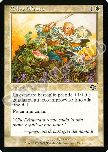 013 / 143 Colpo Mirato comune (IT) -NEAR MINT-