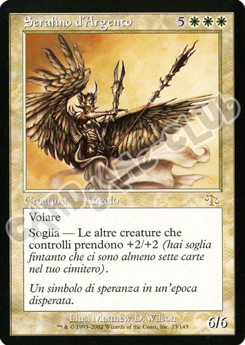 023 / 143 Serafino d'Argento rara (IT) -NEAR MINT-