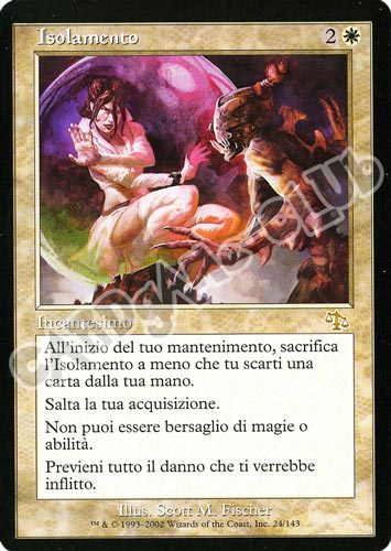 024 / 143 Isolamento rara (IT) -NEAR MINT-