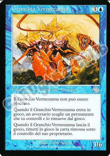 056 / 143 Granchio Vermezanna non comune (IT) -NEAR MINT-