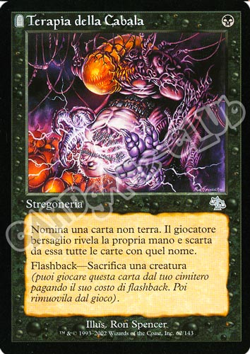 062 / 143 Terapia della Cabala non comune (IT) -NEAR MINT-