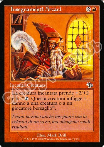 078 / 143 Insegnamenti Arcani comune (IT) -NEAR MINT-