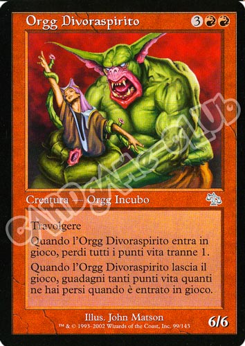 099 / 143 Orgg Divoraspirito non comune (IT) -NEAR MINT-