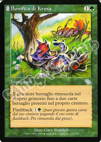 122 / 143 Bonifica di Krosa non comune (IT) -NEAR MINT-