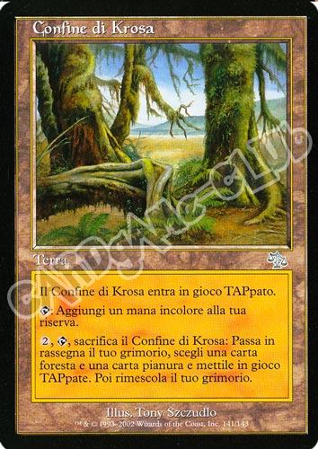 141 / 143 Confine di Krosa non comune (IT) -NEAR MINT-