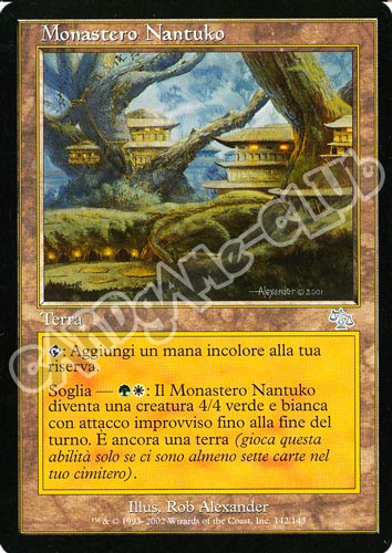 142 / 143 Monastero Nantuko non comune (IT) -NEAR MINT-