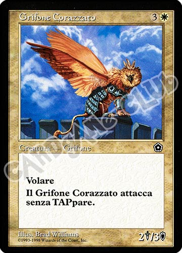 Grifone Corazzato non comune (IT) -NEAR MINT-