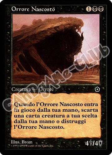 Orrore Nascosto rara (IT) -NEAR MINT-