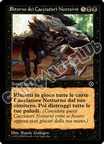 Ritorno dei Cacciatori Notturni rara (IT) -NEAR MINT-