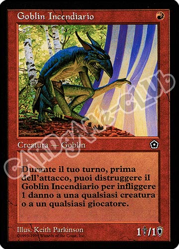 Goblin Incendiario non comune (IT) -NEAR MINT-