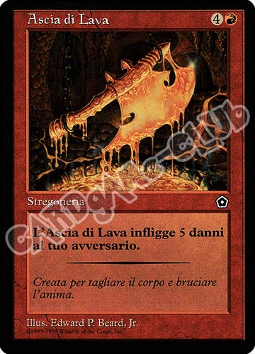 Ascia di Lava comune (IT) -NEAR MINT-