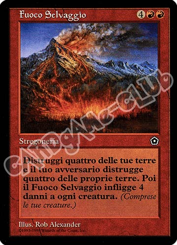 Fuoco Selvaggio rara (IT) -NEAR MINT-