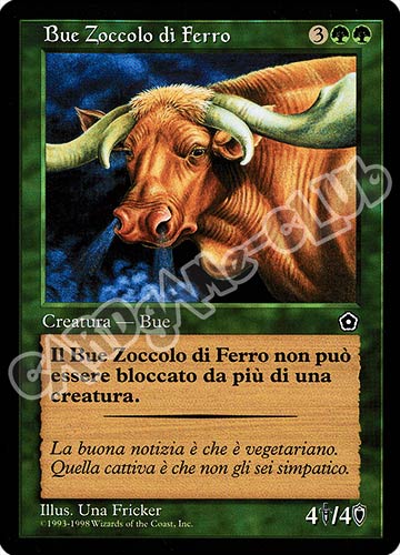 Bue Zoccolo di Ferro non comune (IT) -NEAR MINT-