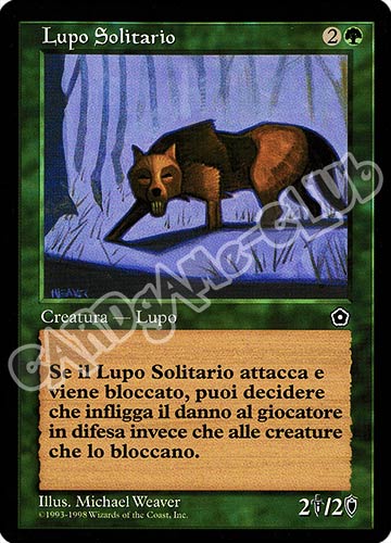 Lupo Solitario non comune (IT) -NEAR MINT-
