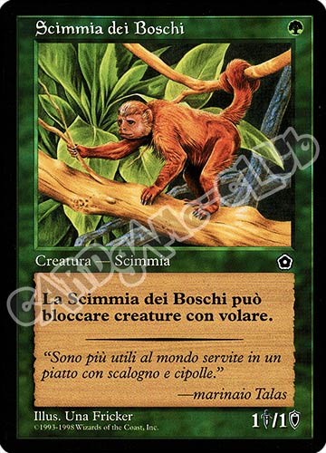 Scimmia dei Boschi comune (IT) -NEAR MINT-
