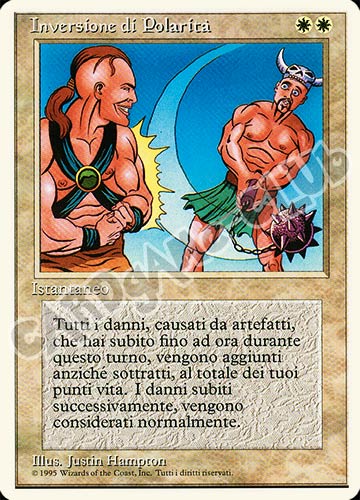 Inversione di Polarita' non comune (IT) -NEAR MINT-