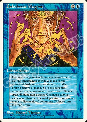 Debolezza Magica comune (IT) -NEAR MINT-
