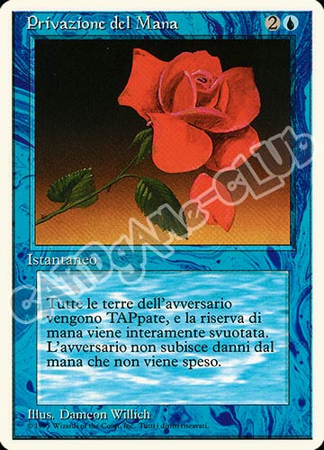 Privazione del Mana rara (IT) -NEAR MINT-