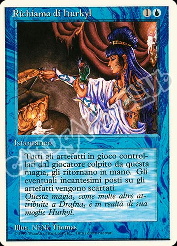 Richiamo di Hurkyl non comune (IT) -NEAR MINT-