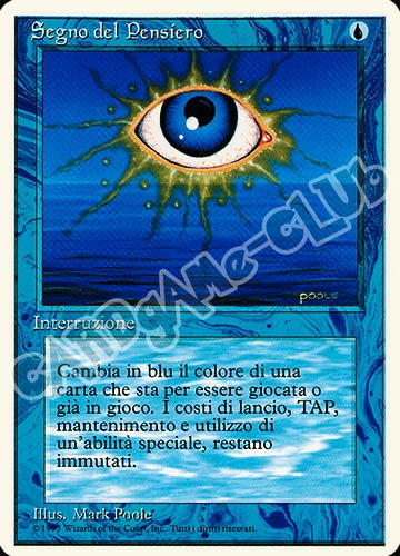 Segno del Pensiero rara (IT) -NEAR MINT-