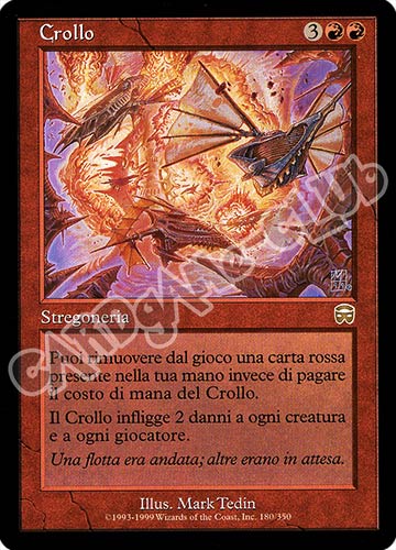 180 / 350 Crollo rara (IT) -NEAR MINT-