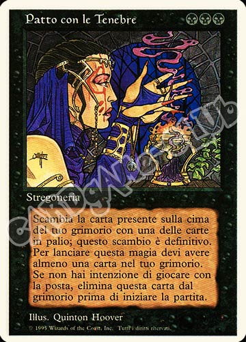Patto con le Tenebre rara (IT) -NEAR MINT-
