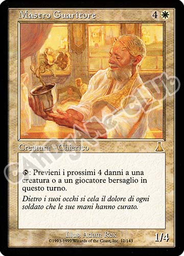 012 / 143 Mastro Guaritore rara (IT) -NEAR MINT-