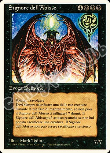 Signore dell'Abisso rara (IT) -NEAR MINT-