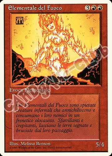 Elementale del Fuoco non comune (IT) -NEAR MINT-
