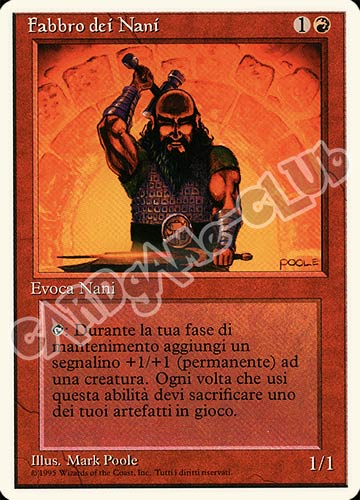Fabbro dei Nani non comune (IT) -NEAR MINT-