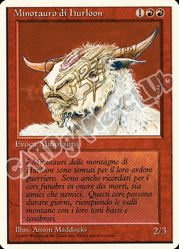 Minotauro di Hurloon comune (IT) -NEAR MINT-