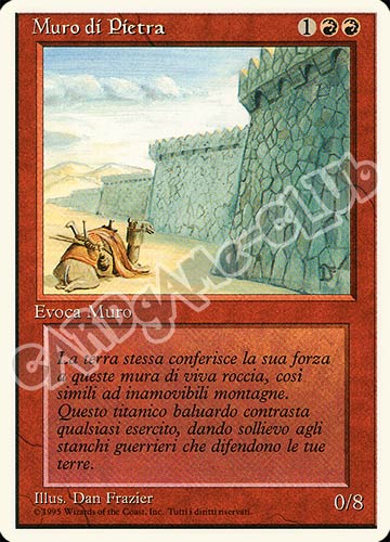 Muro di Pietra non comune (IT) -NEAR MINT-