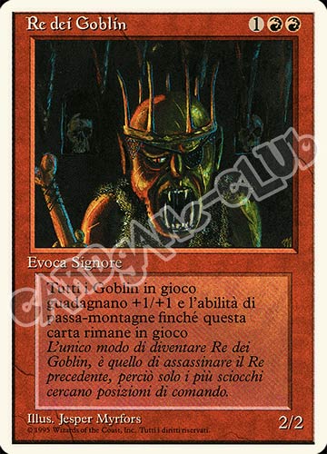 Re dei Goblin rara (IT) -NEAR MINT-