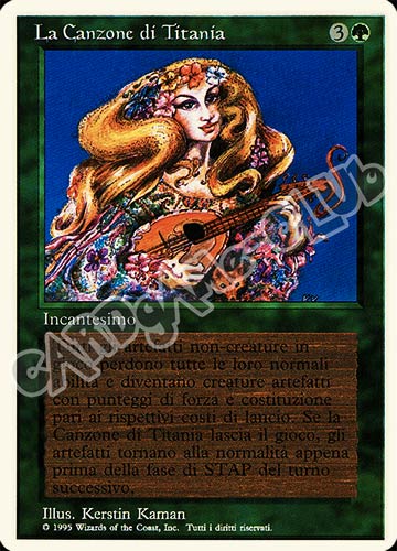 La Canzone di Titania non comune (IT) -NEAR MINT-
