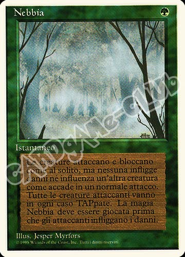 Nebbia comune (IT) -NEAR MINT-