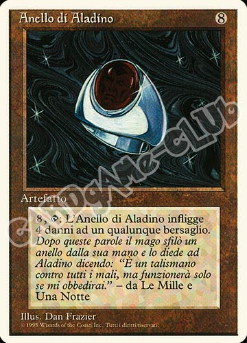 Anello di Aladino non comune (IT) -NEAR MINT-