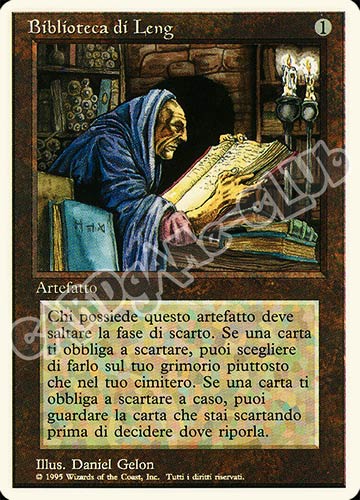 Biblioteca di Leng non comune (IT) -NEAR MINT-