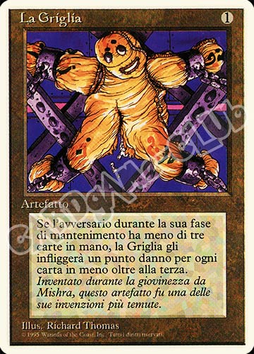 La Griglia non comune (IT) -NEAR MINT-