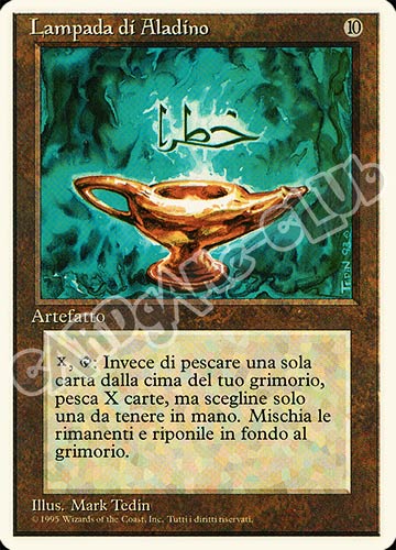 Lampada di Aladino non comune (IT) -NEAR MINT-