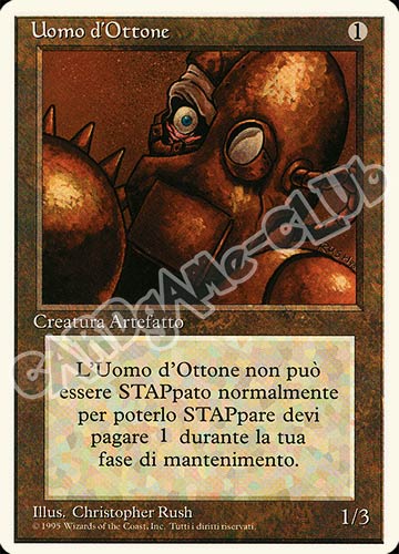 Uomo d'Ottone non comune (IT) -NEAR MINT-